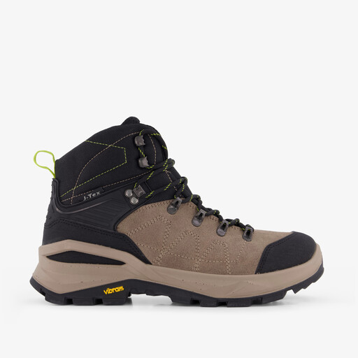 Heren cat. B wandelschoenen vibram zool beige