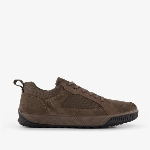 ECCO Bypath Tred suède heren veterschoenen bruin