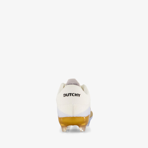 Ultimate kinder voetbalschoenen FG wit goud
