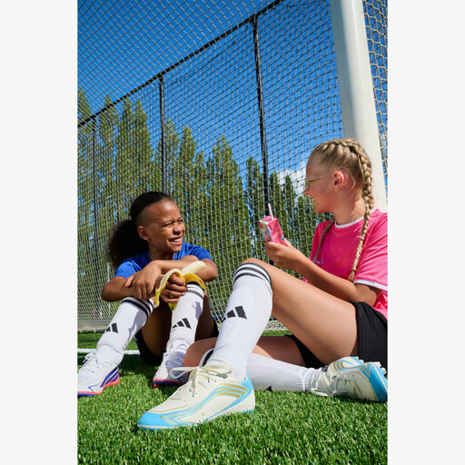 Adi 23 voetbalsokken wit zwart