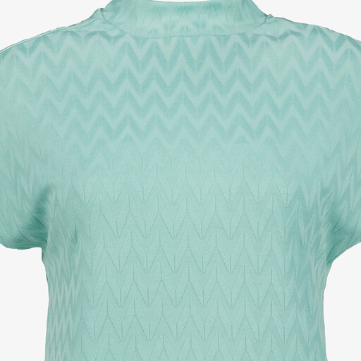 Dames shirt aquablauw