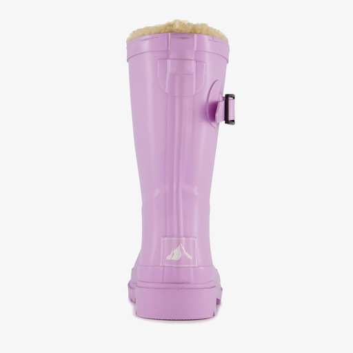Gevoerde kinder regenlaarzen lila
