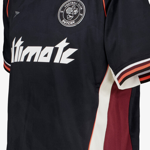 Dry kinder voetbal T-shirt zwart