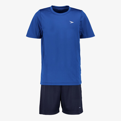 Tweedelig kinder sport set donkerblauw