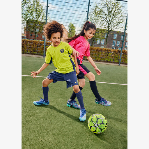 Dry kinder voetbal T-shirt roze