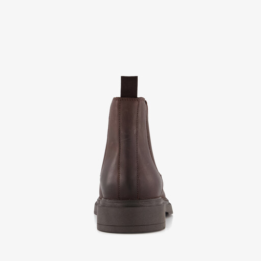 Leren heren Chelsea boots bruin