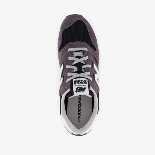 373 suède heren sneakers grijs zwart