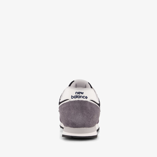 373 suède heren sneakers grijs zwart