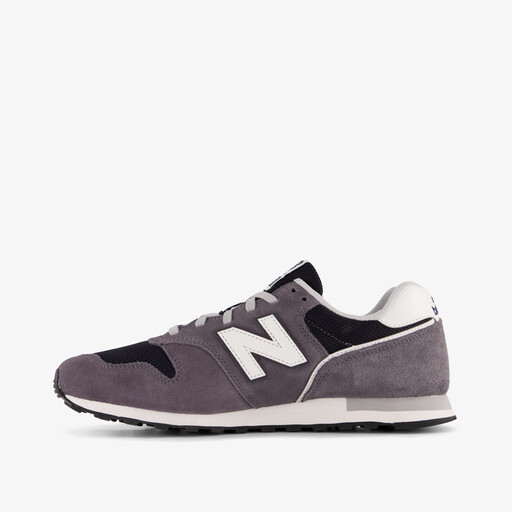 373 suède heren sneakers grijs zwart