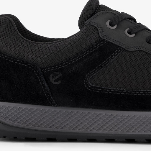 ECCO Bypath Tred suède heren veterschoenen zwart