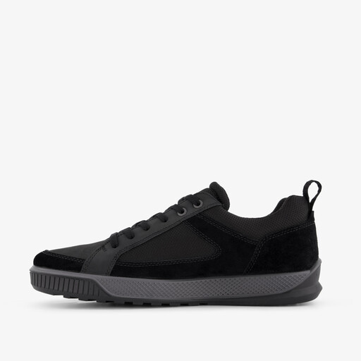 ECCO Bypath Tred suède heren veterschoenen zwart