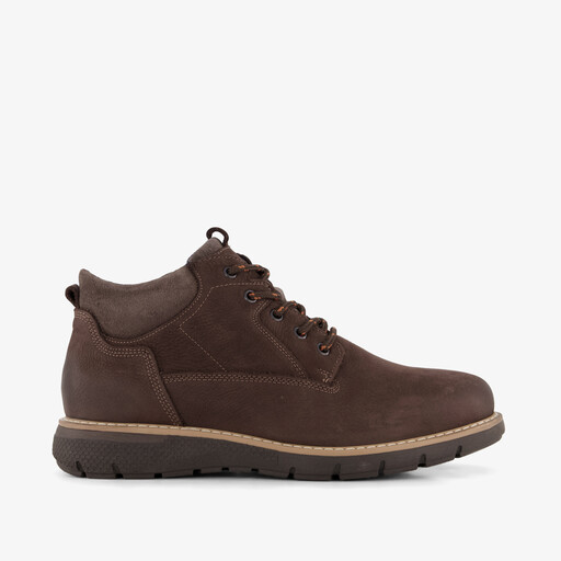 Leren heren veterschoenen bruin