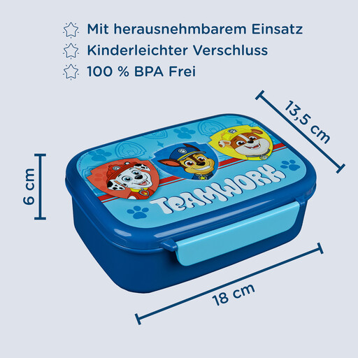 Kinder lunchbox blauw