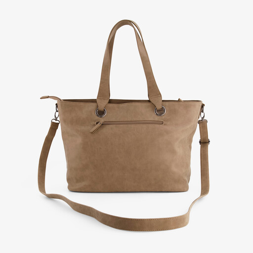 Dames shopper beige