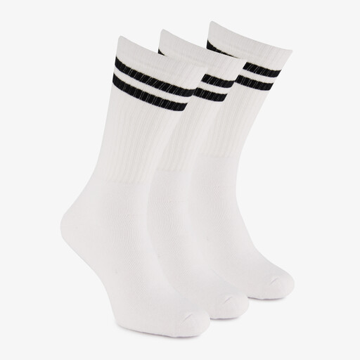 3-pack unisex sportsokken wit