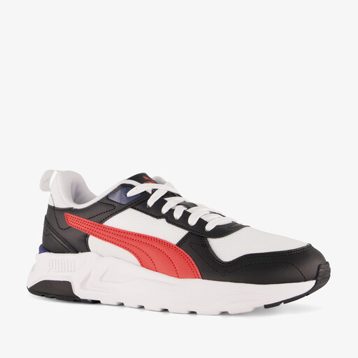 Trinity 2LT heren sneakers wit zwart