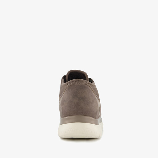Slip-ins: Summits Siegul leren heren sneakers bruin