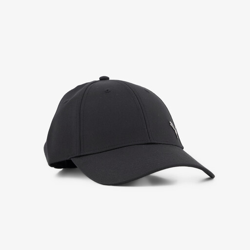 Essentials Logo Metal Cap pet zwart