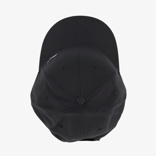 Essentials Logo Metal Cap pet zwart