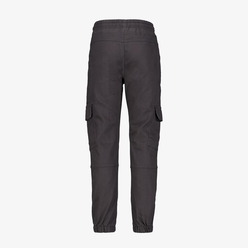 Jongens cargo broek grijs