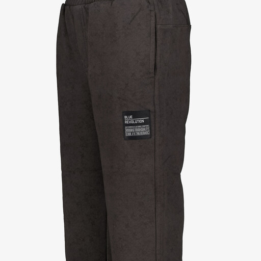 Jongens acid wash joggingbroek zwart