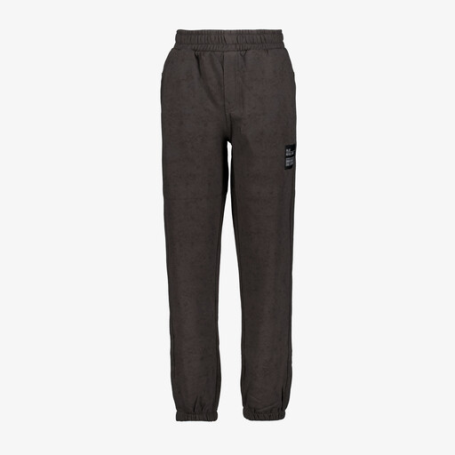 Jongens acid wash joggingbroek zwart