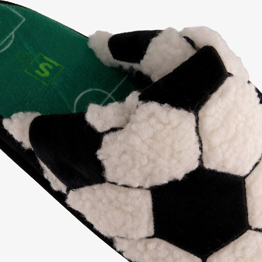 Heren instap pantoffels voetbal