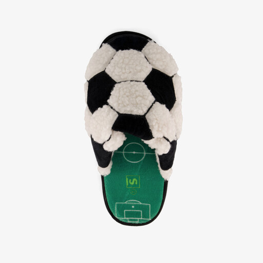 Heren instap pantoffels voetbal