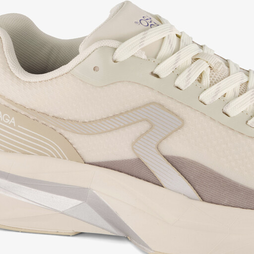 Dames hardloopschoenen beige