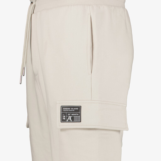 Produkt heren cargo joggingbroek beige