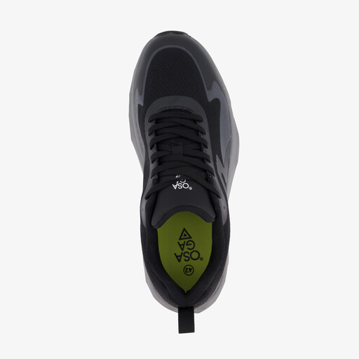 Heren hardloopschoenen zwart