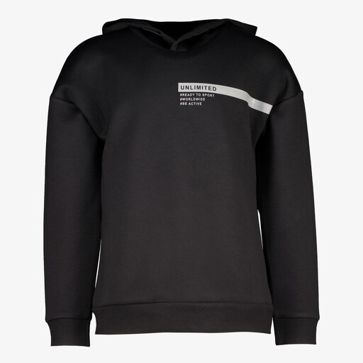 Jongens hoodie zwart
