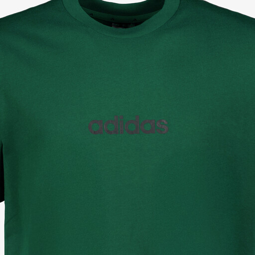 Essentials Linear Single Jersey heren T-shirt groen