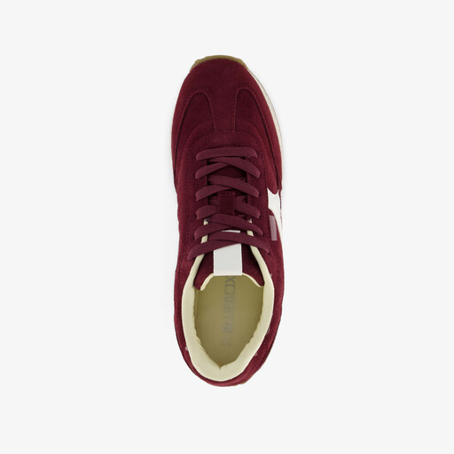 Dames sneakers bordeaux rood