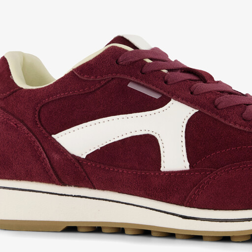 Dames sneakers bordeaux rood