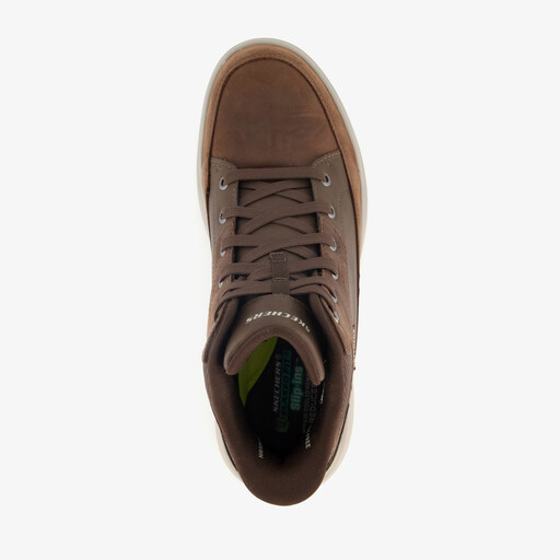 Slip-ins: Sterling Rogan heren veterboots bruin