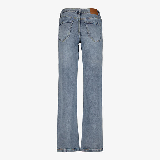 Dames wide leg jeans blauw lengte 33