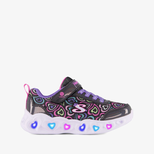 Heart Lights – Boogie Love sneakers met lichtjes zwart