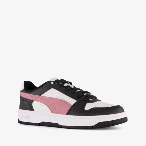 Rebound Slam Low dames sneakers wit roze