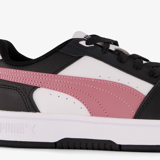 Rebound Slam Low dames sneakers wit roze