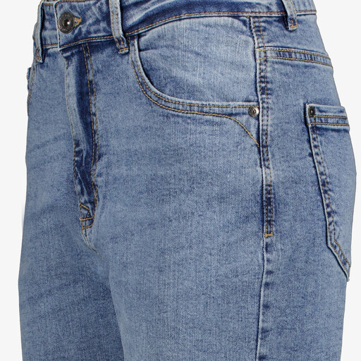 Dames mom jeans medium blauw