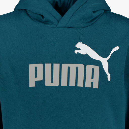 ESS 2 Color No. 1 Logo kinder hoodie blauwgroen