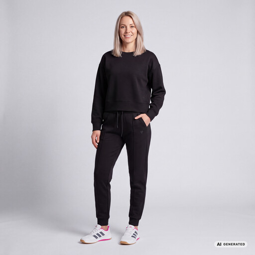 Dames joggingbroek zwart