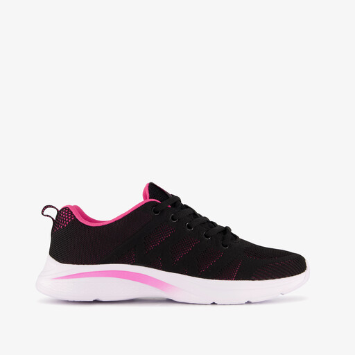 Dames sportschoenen zwart roze