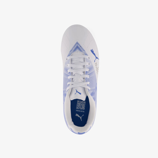 Rapid MG kinder voetbalschoenen wit blauw