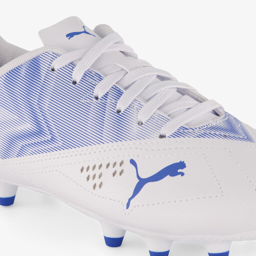 Rapid MG kinder voetbalschoenen wit blauw