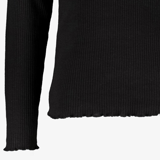 Meisjes longsleeve shirt zwart