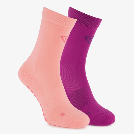 Dames yoga sokken roze