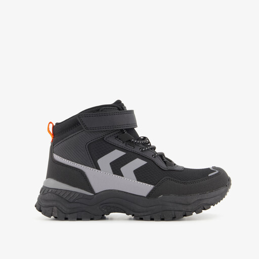 Hoge jongens outdoor sneakers zwart
