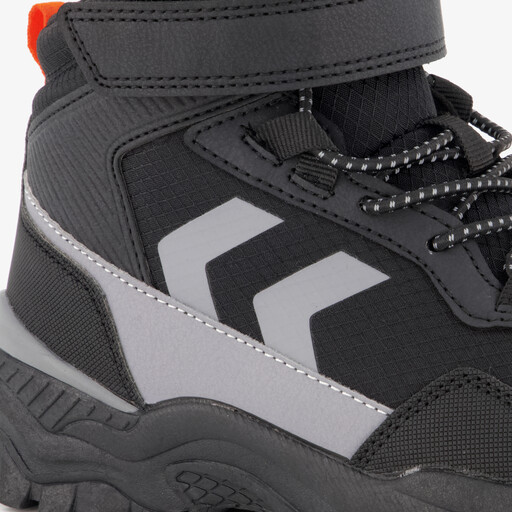 Hoge jongens outdoor sneakers zwart